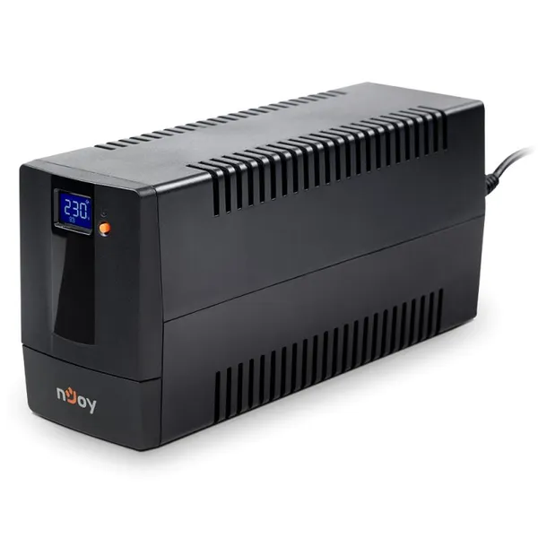 UPS NJOY Horus Plus 600 600VA/360W LCD Tactil Negru - imagine 2