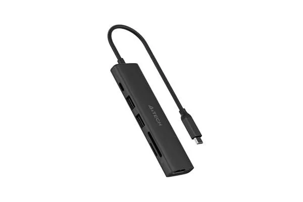 Docking Station A4TECH Universal 6-in-1 HDMI 4K Gri DST-60C-GR