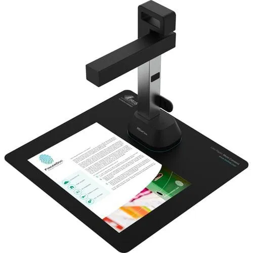 Scanner portabil IRISCAN Desk 6 cameră documente A4 Negru