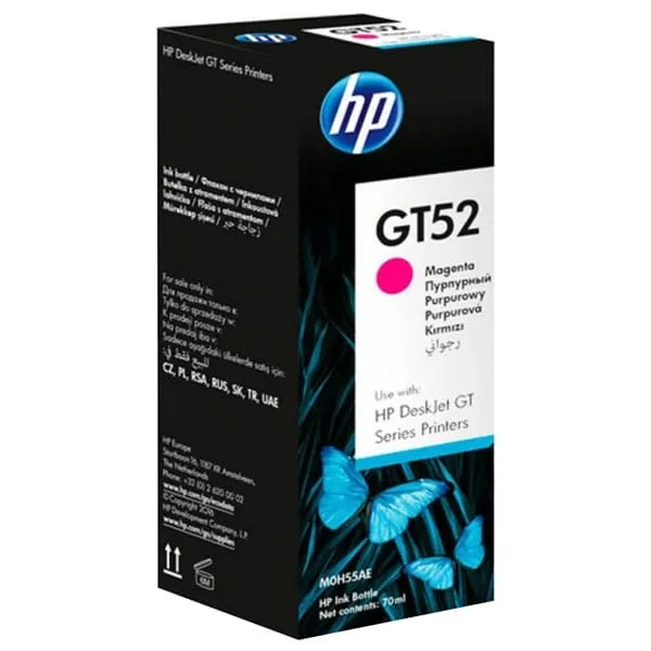 Cartuș Cerneală HP GT52 Magenta Original M0H55AE