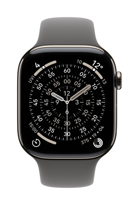 Curea APPLE Sport Band Apple Watch 46mm Stone Gray S/M MXLX3ZM/A