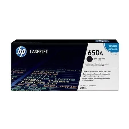 Toner HP 650A Original Negru CE270A