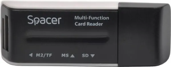 Cititor Carduri SPACER SPCR-658 USB 2.0 Negru