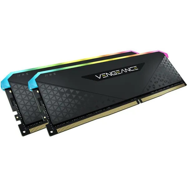 Memorie RAM CORSAIR Vengeance RGB RS 16GB DDR4 3200MHz CL16 Kit 2 - imagine 1