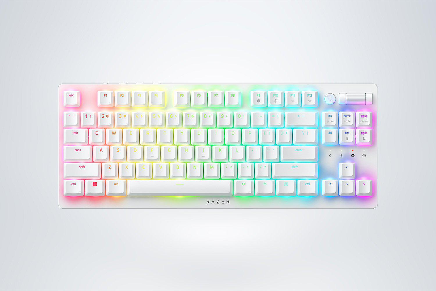 Tastatură RAZER DeathStalker V2 Pro TKL Red Switch White US