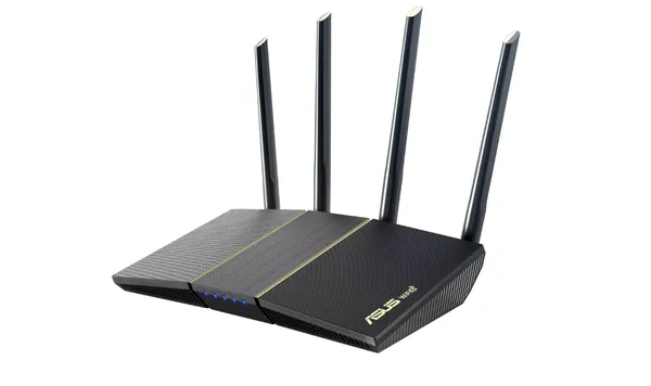 Router Wireless ASUS RT-AX57 Wi-Fi 6 AX3000 - imagine 1