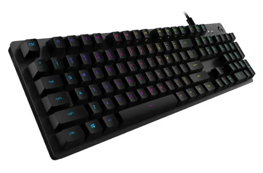 Tastatură LOGITECH G512 Carbon RGB Mechanical GX Blue US INTL - imagine 2