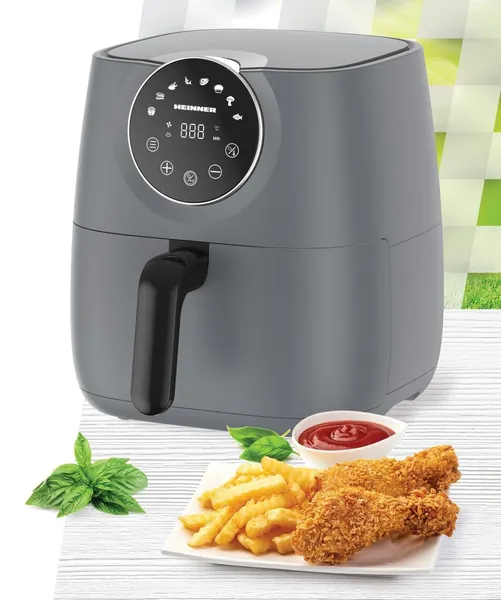 Friteuză HEINNER SmartFry HAF-B6GREY1700 5.7L Gri - imagine 3