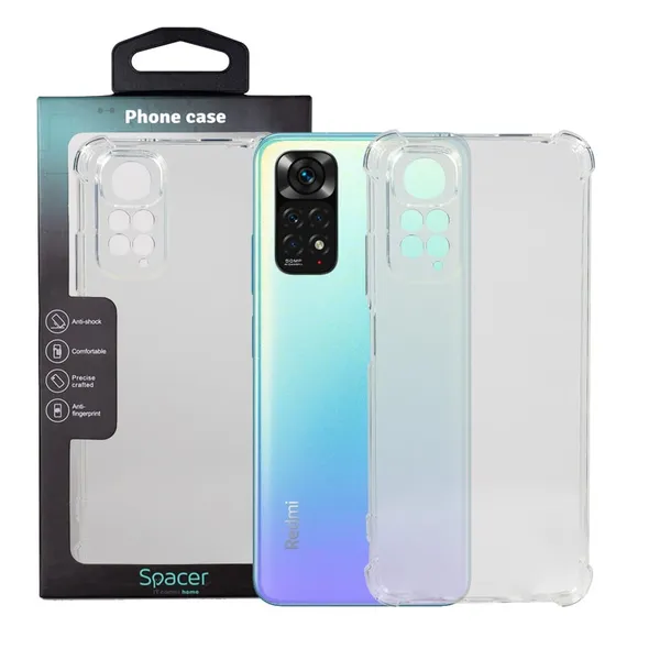 Husă SPACER Xiaomi Redmi Note 11 TPU Transparent