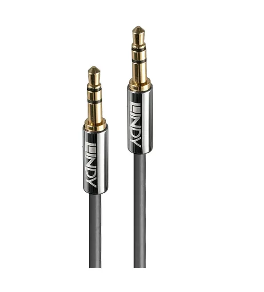Cablu Audio LINDY Cromo Line 3.5mm 2m Negru LY-35322 - imagine 2