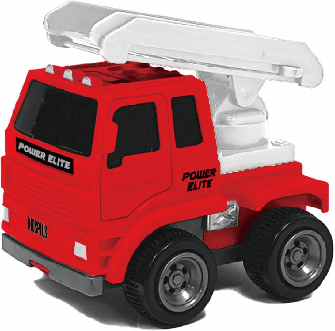 Mașinuță CEVODLE Macara Roșie Fricțiune Scară 1/43 10 cm