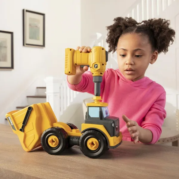 Mașinuță TOMY John Deere Basculantă de Construit T47508 - imagine 8
