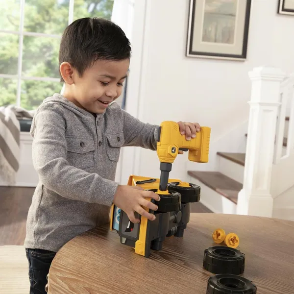 Mașinuță TOMY John Deere Basculantă de Construit T47508 - imagine 6