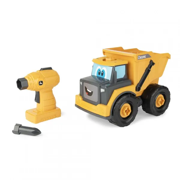 Mașinuță TOMY John Deere Basculantă de Construit T47508 - imagine 3