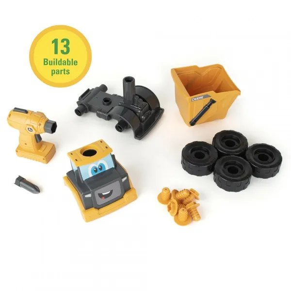 Mașinuță TOMY John Deere Basculantă de Construit T47508 - imagine 7