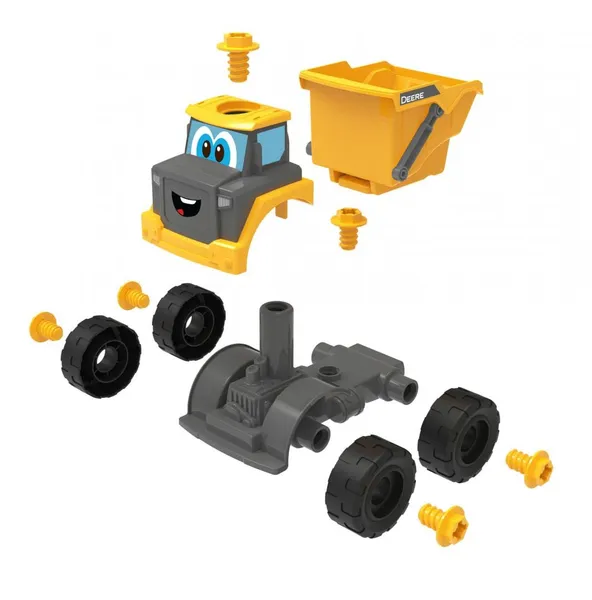 Mașinuță TOMY John Deere Basculantă de Construit T47508 - imagine 5