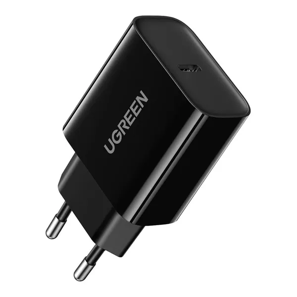 Încărcător Rețea UGREEN CD137 Quick Charge 18W USB-C Negru
