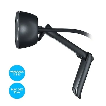 Webcam LOGITECH C270 HD 720p Negru 960-001063 - imagine 2