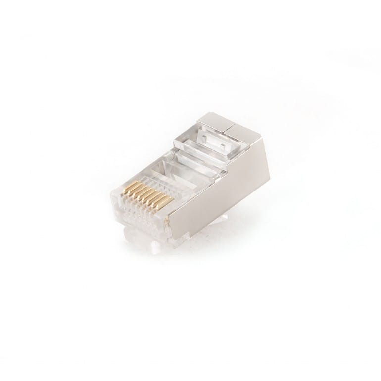 Mufe RJ-45 GEMBIRD PLUG5SP/100 Ecranate Cat5e 100 Bucăți