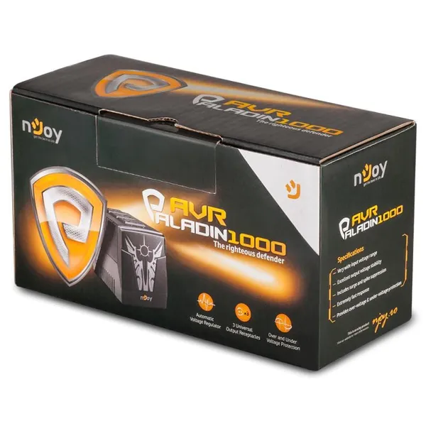 AVR NJOY Paladin 1000VA/500W Universal PWAV-10003PL-AZ01B - imagine 9