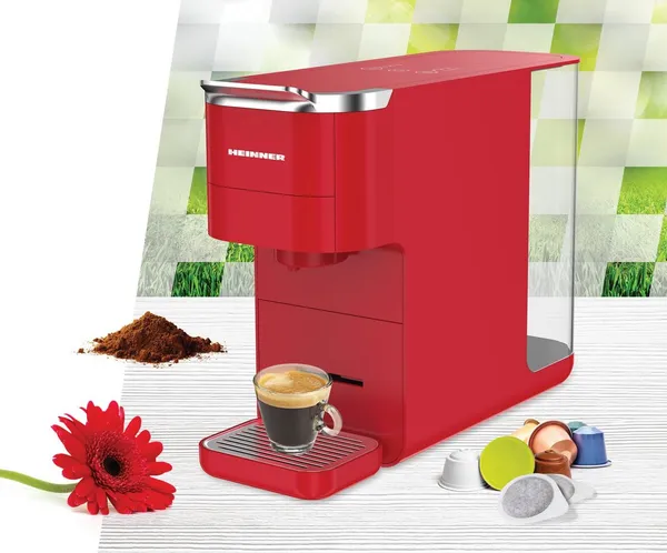 Espressor cu Capsule HEINNER Cafe Supreme HEMC-DD15RED Roșu - imagine 4