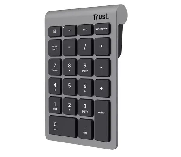 Tastatură Numerică TRUST Xalax Wireless 22 taste Argintiu - imagine 2