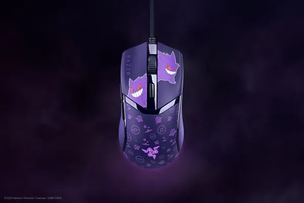 Mouse Gaming RAZER Cobra Pokémon Gengar Edition 8500 DPI RGB
