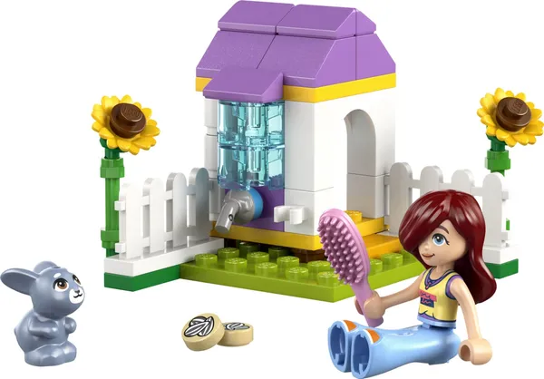 Set Construcție LEGO 30722 Căsuță pentru Iepurași în Grădină - imagine 3