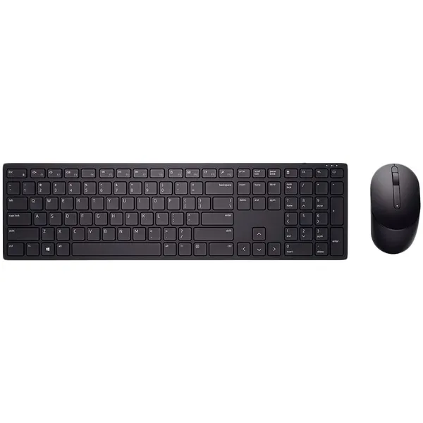 Kit Tastatură + Mouse Wireless DELL Pro KM5221W Negru