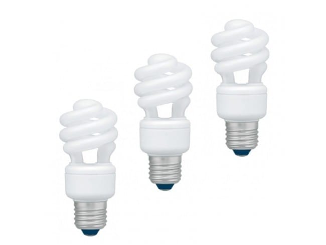 Set 3 becuri Fluorescent PANASONIC EFD11E27HD3E-3 11W Alb Cald E27 Spirala