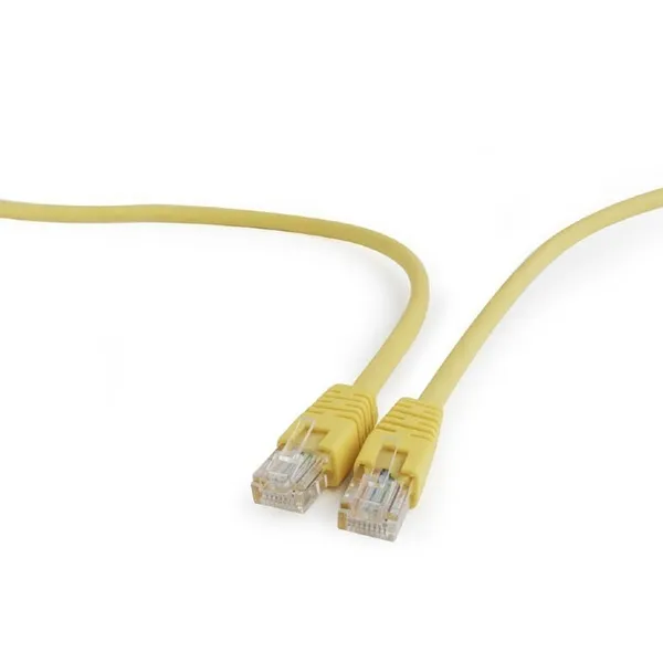 Cablu Patch Cord GEMBIRD PP12-1.5M/Y UTP Cat5e 1m Galben