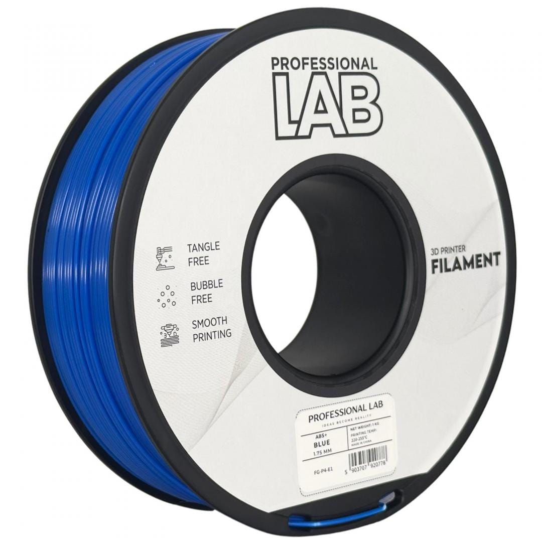 Filament 3D PROFESSIONAL LAB ABS+ 1.75mm Albastru 1Kg