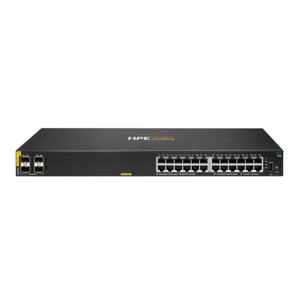 Switch ARUBA NETWORKS CX 6100 24G Class4 PoE 4SFP+ 370W - imagine 3