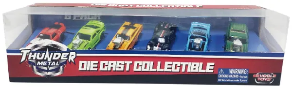 Machetă Die Cast CEVODLE Mașini de Curse Scara 1/64 7.5cm - imagine 3