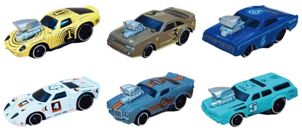 Machetă Die Cast CEVODLE Mașini de Curse Scara 1/64 7.5cm - imagine 2