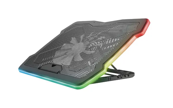Stand Răcire TRUST GXT 1126 Aura RGB Negru TR-24192 - imagine 3