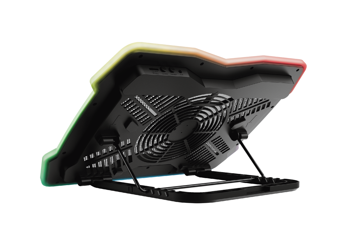 Stand Răcire TRUST GXT 1126 Aura RGB Negru TR-24192