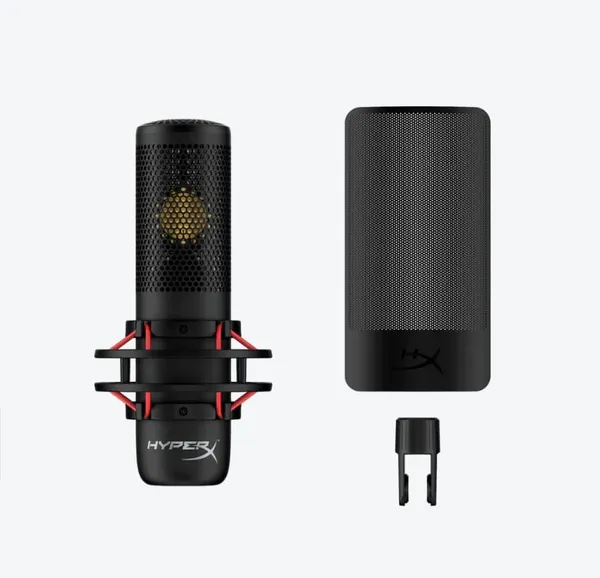 Microfon HP HyperX ProCast Cardioid USB Negru - imagine 4