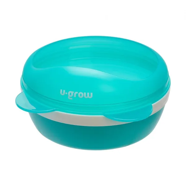 Bol U-GROW 2 in 1 cu Capac 220 ml pentru Diversificare