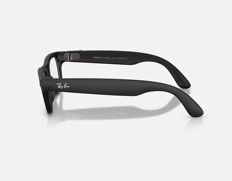 Ochelari Smart RAY-BAN Meta Blayzer Optics Gen 2 Matte Black RW7001 - imagine 3