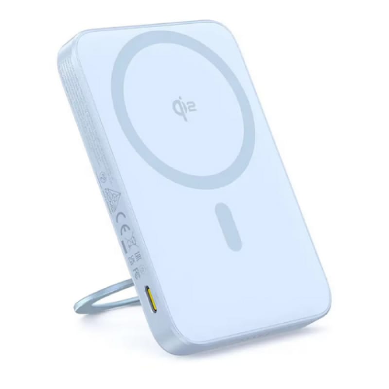 Baterie Externă BASEUS PicoGo Qi2 Magnetic 5000mAh 20W Albastru