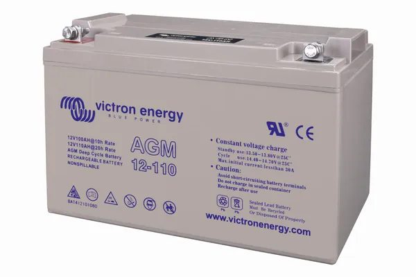 AGM Deep Cycle Batteries 12V 110Ah (M8)