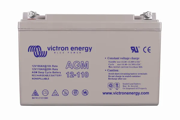 AGM Deep Cycle Batteries 12V 110Ah (M8) - imagine 1