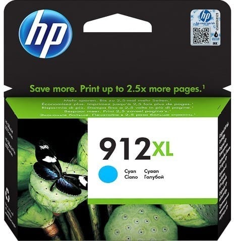 Cartuș Cerneală HP 912XL Cyan Original OfficeJet 8013/8023