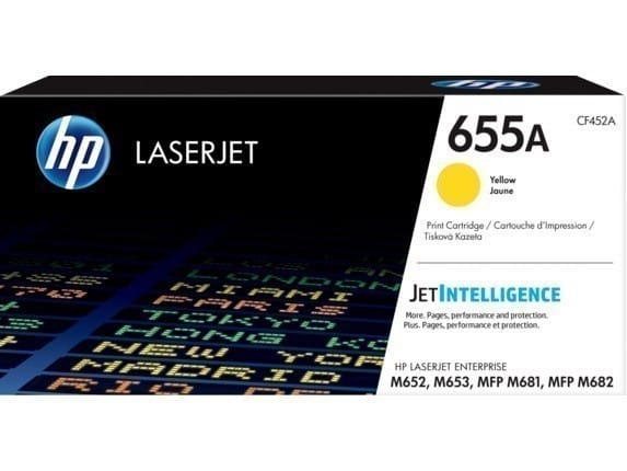 Toner HP 655A Galben CF452A 10500 Pagini