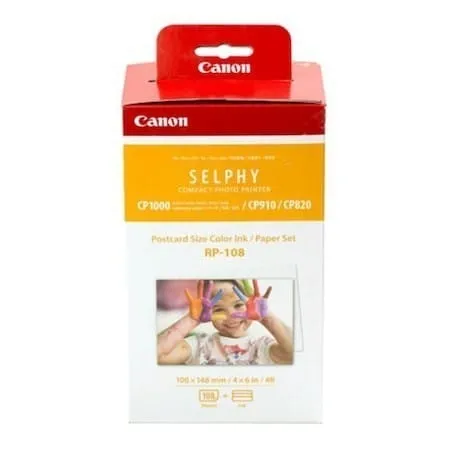 Set Hârtie și Cartuș CANON RP-108 Color 108 Printuri - imagine 3