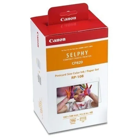 Set Hârtie și Cartuș CANON RP-108 Color 108 Printuri - imagine 4