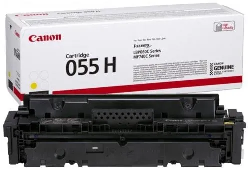 Toner CANON CRG055HY Yellow Original 5.9K Pagini