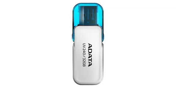 Memorie USB ADATA 64GB Alb AUV240-64G-RWH