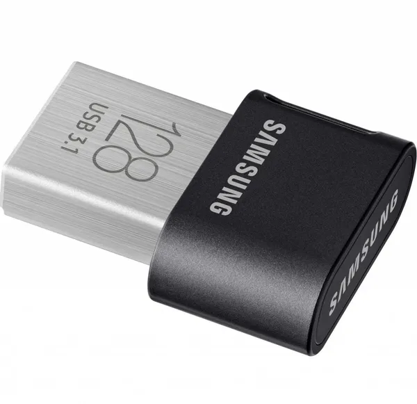 Memorie USB SAMSUNG Fit Plus Micro 128GB USB 3.1 Negru